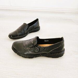 G.H .Bass Bradshaw Black Loafer Slip On shoe 8M